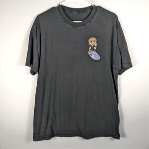 Lil Pump Tour T-Shirt Mens M Black Graphic Tee Concert Streetwear Rap Shirt